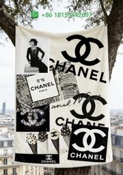 Chanel Throw Blankets